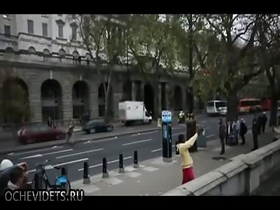 Failure to jump to parkour