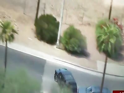 Bank Robbery Suspect Shot Dead Live On Air