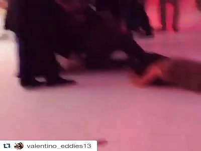 Gypsy Fight at wedding 
