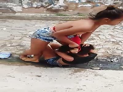 Fight between girls