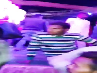 Video of the woman after the show shot