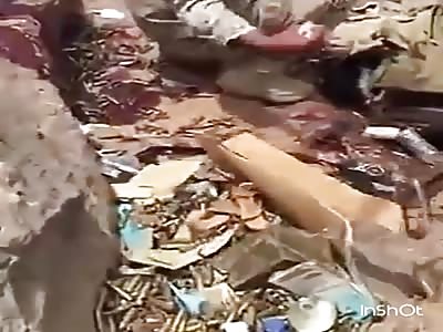 soldiers sack dead man