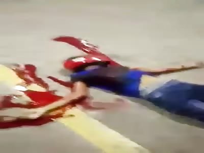 Security shoot at 1 thief and kill another