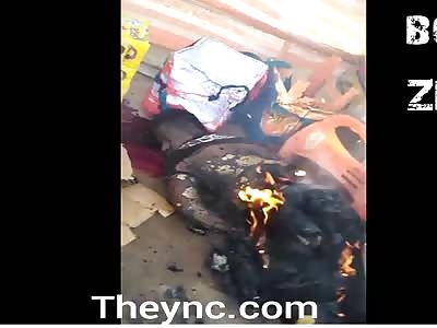 Three security guards from a famous band were hired and shot dead and their bodies charred