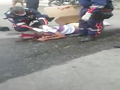 Man found with several shots on disfigured face