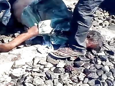 Man hit by the train line and robbed by the police