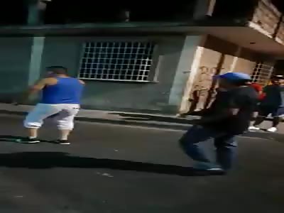 Man is going to interfere in the fight