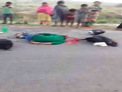 Man has head crushed in accident