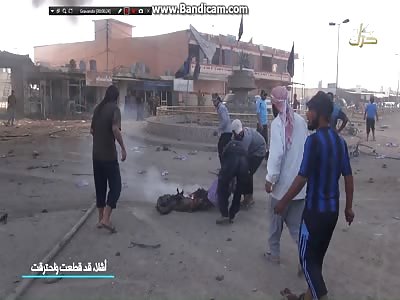 HORRIBLE AIR ATTACK THE KIRKUK CITY