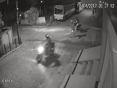 Policeman killed a bad guy