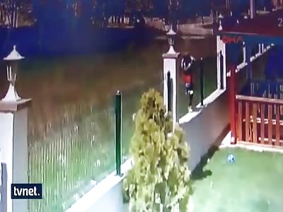 BOY ATTACKED BY SEVERAL DOGS