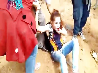 PM shoots 14 years Girl in the face during occupation