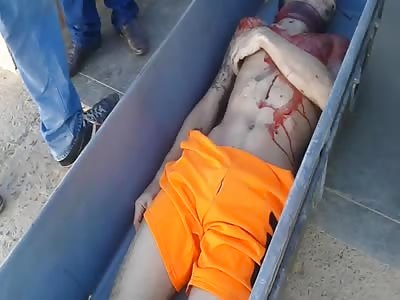 Prisioner executed on the jail