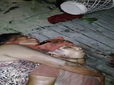 Shocking Sad Video Shows Woman Hugging Her Dead Son (Shot multiple times in the head)