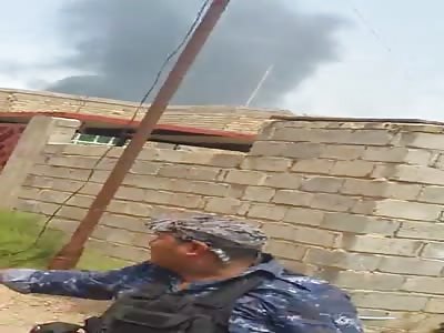 Brutal soldiers defecated and dragged