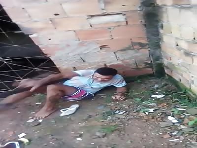 Man beaten by traffickers