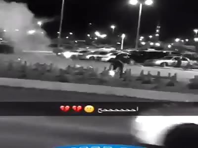 Man dies in the hour hit by fireworks