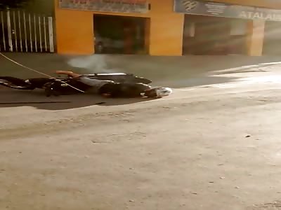 Man electrocuted on a high voltage wire