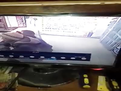 Man being executed with headshots 