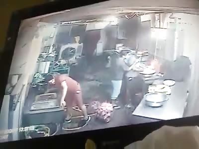 Man dies of electric shock (skip to 2:30)