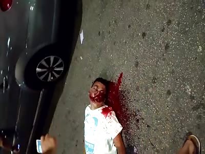 Bandits Agonizing after get shot