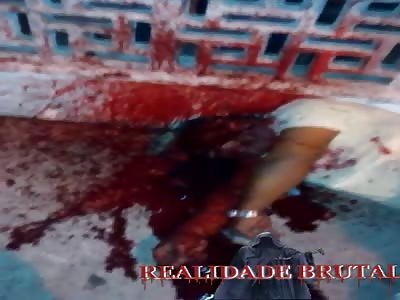 man murderedman murdered one has his face disfigured