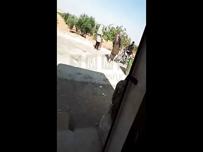 TERRORIST BEING EXECUTED 