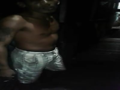 Man Shot Through the Leg for Stealing