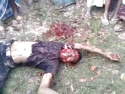 man was murdered in a police station