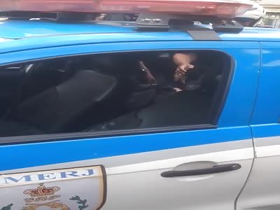 Police murdered in favela of rio de janeiro 