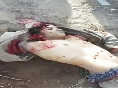 head destroyed in battle