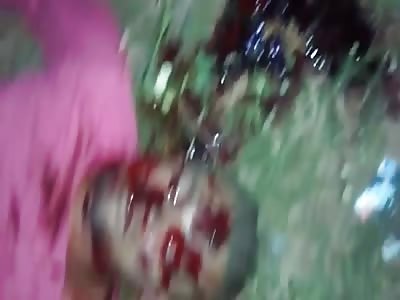 man was brutally murdered in unknow city 