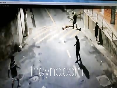 Brutal  execution with shotgun