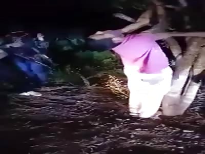 Thief brutally beaten 