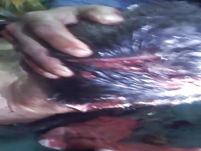 man was brutally murdered with machete 