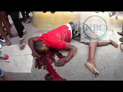 horrific accident with cars 