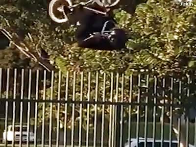 live accident with biker