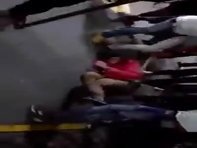  thief brutally beaten 