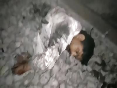 accident in the lin train 