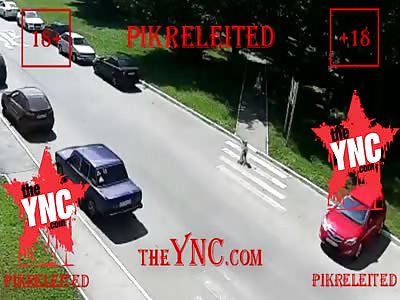 Russian Kid on Scooter