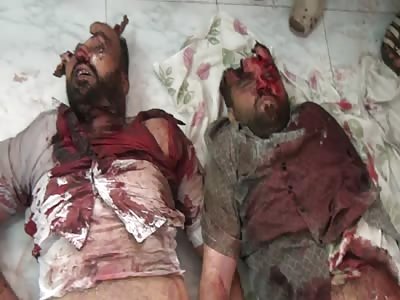 Dismembered Corpses After Airstrike