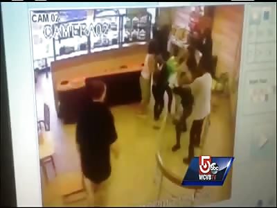 FIGHT AT POPEYE'S CHICKEN