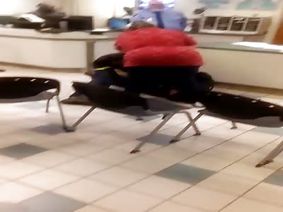 POLICE FIGHT MAN AT THE DMV