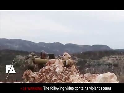 Syrian Army against ISIS in Turkish border