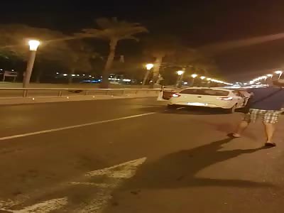 Spanish police shooting Islamic terrorist in Cambrils
