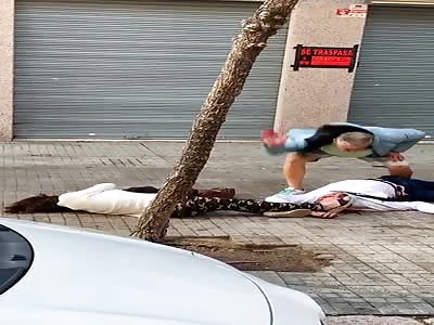 Tarragona drunken street fighters