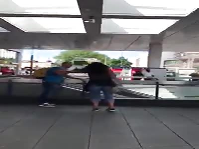 Fight because of 1 euro