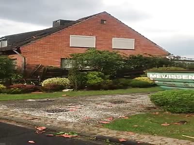 Tornado damage from Viersen, Germany, May 16th