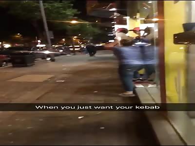 When you just want your kebab after a night out