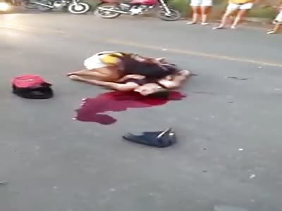 woman crying over her dead boyfriend 